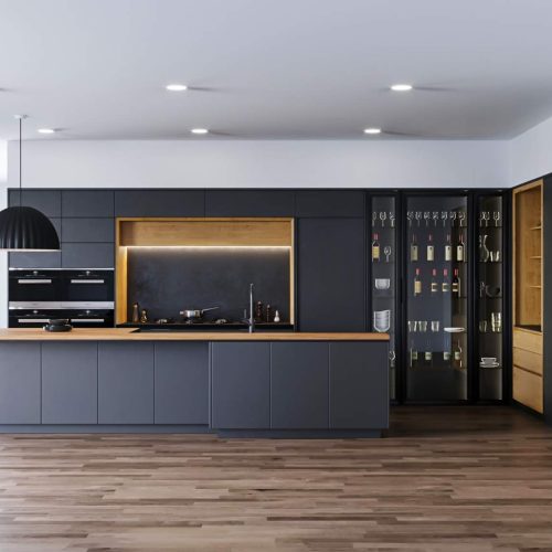 cocina-negra-lujo-moderna-renderizado-3d-concepto-diseno-interiores-decoracion-madera